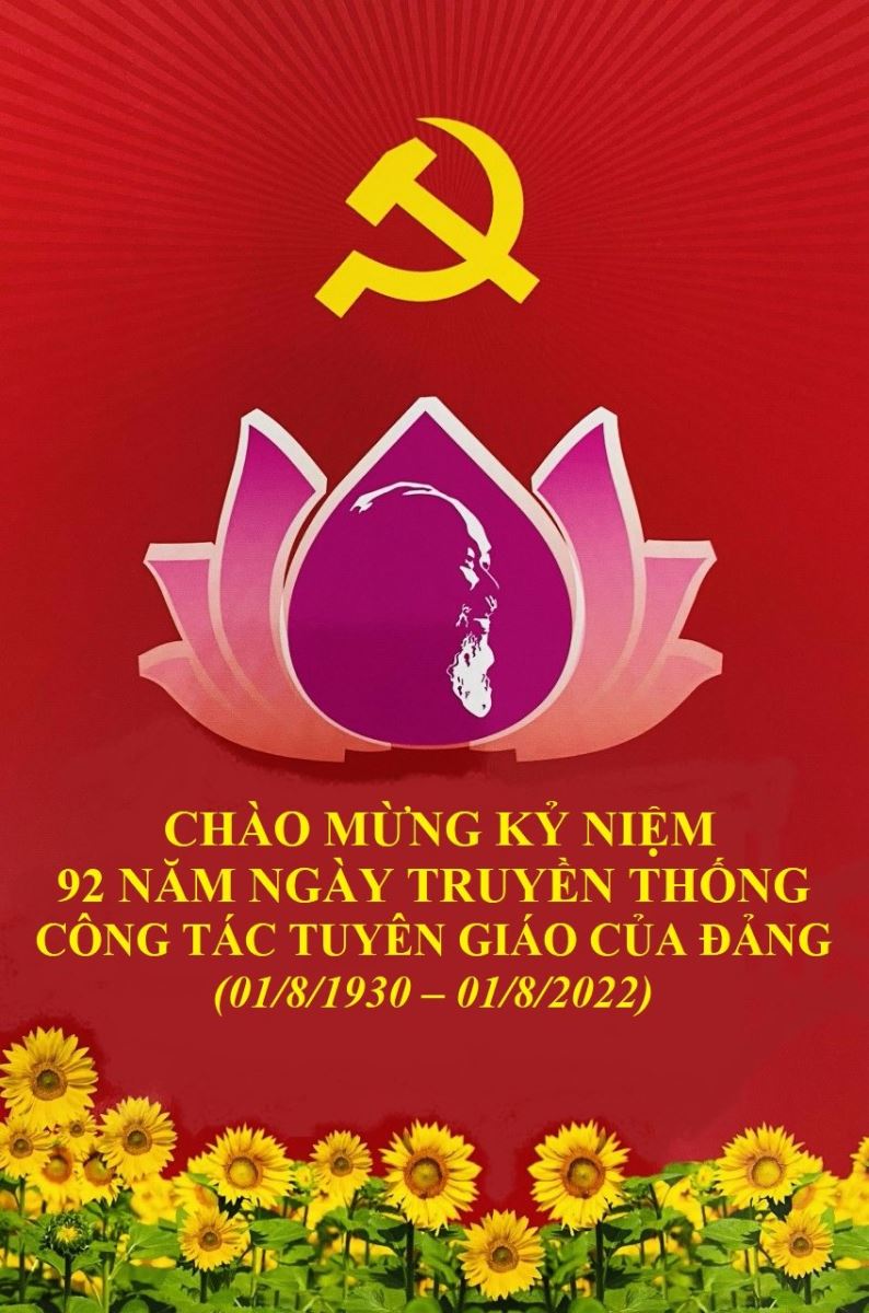 Kỷ niệm 92 năm ngày truyền thống ngành Tuyên giáo của Đảng (01/8/1930-01/8/2022)