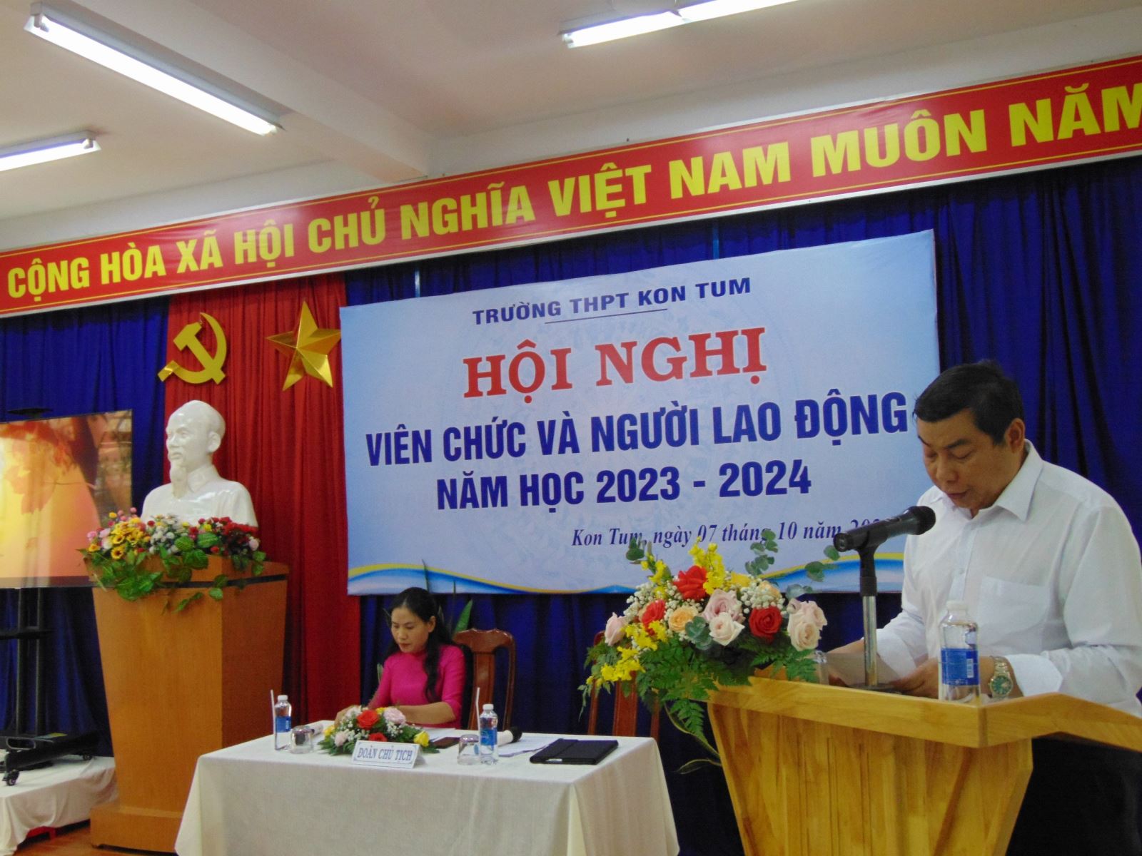 HỘI NGHỊ VIÊN CHỨC, NGƯỜI LAO ĐỘNG, NĂM HỌC 2023- 2024