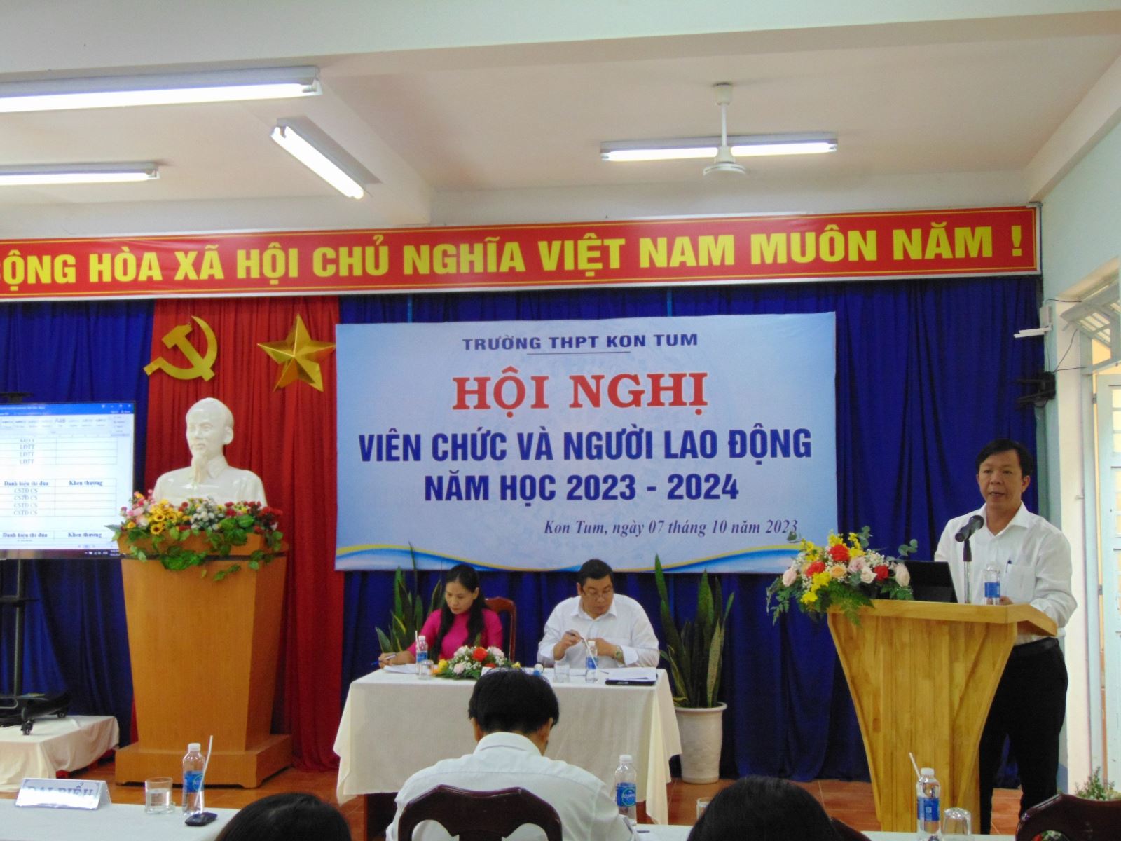 HỘI NGHỊ VIÊN CHỨC, NGƯỜI LAO ĐỘNG, NĂM HỌC 2023- 2024